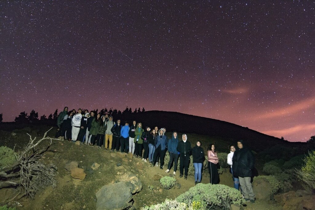 Observación de estrellas en Tenerife