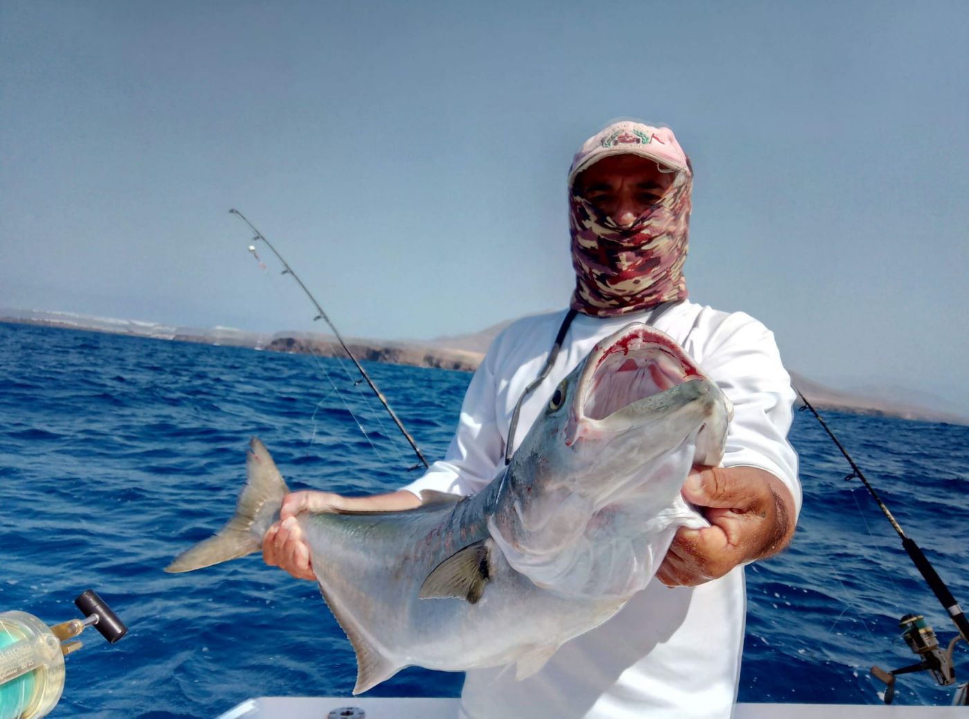 Captura pescador Lanzarote