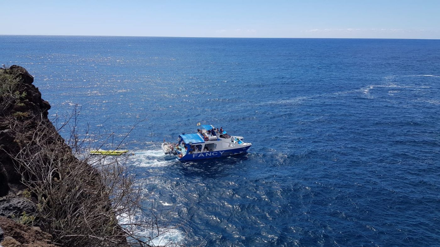 Boat adventure to the north of La Palma