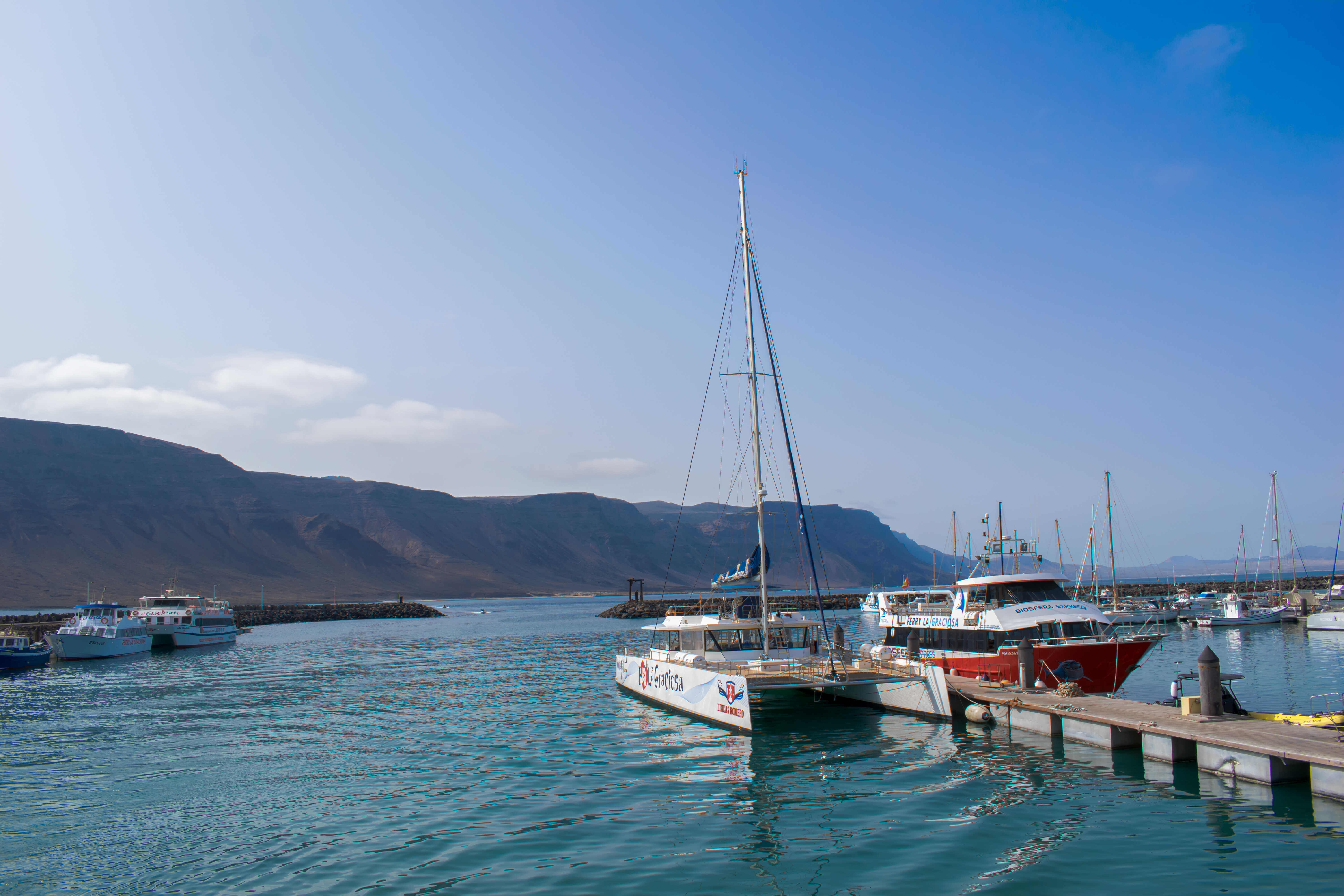 Excursión en catamarán en La Graciosa