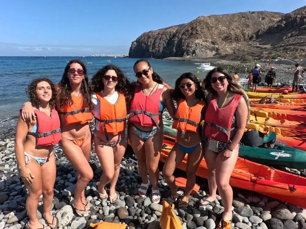 Guided group kayak (Palm Mar)